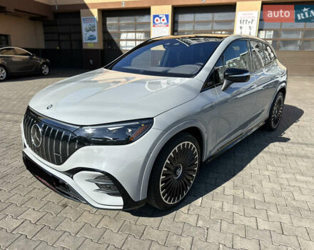 Серый Мерседес EQE SUV, объемом двигателя 0 л и пробегом 4 тыс. км за 88000 $, фото 2 на Automoto.ua