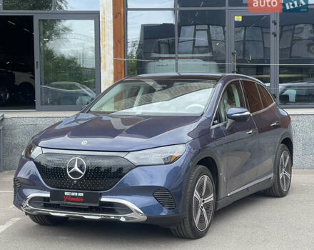 Синий Мерседес EQE SUV, объемом двигателя 0 л и пробегом 6 тыс. км за 59000 $, фото 2 на Automoto.ua