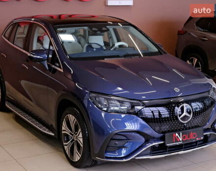 Синий Мерседес EQE SUV, объемом двигателя 0 л и пробегом 1 тыс. км за 62900 $, фото 3 на Automoto.ua