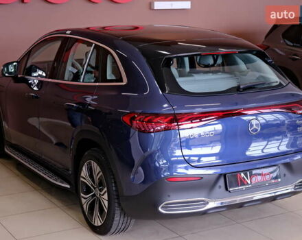 Синий Мерседес EQE SUV, объемом двигателя 0 л и пробегом 1 тыс. км за 62900 $, фото 14 на Automoto.ua