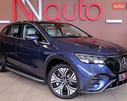 Синий Мерседес EQE SUV, объемом двигателя 0 л и пробегом 1 тыс. км за 62900 $, фото 4 на Automoto.ua