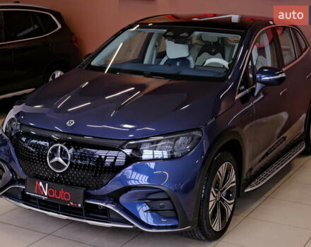 Синий Мерседес EQE SUV, объемом двигателя 0 л и пробегом 1 тыс. км за 62900 $, фото 2 на Automoto.ua