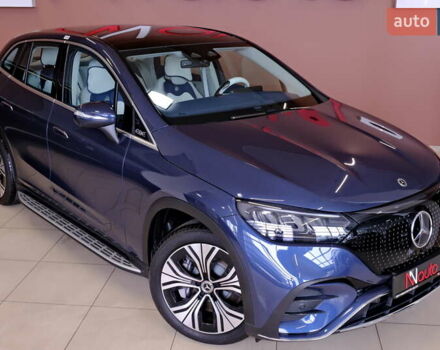 Синий Мерседес EQE SUV, объемом двигателя 0 л и пробегом 1 тыс. км за 62900 $, фото 5 на Automoto.ua