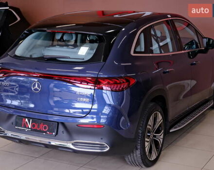 Синий Мерседес EQE SUV, объемом двигателя 0 л и пробегом 1 тыс. км за 62900 $, фото 13 на Automoto.ua