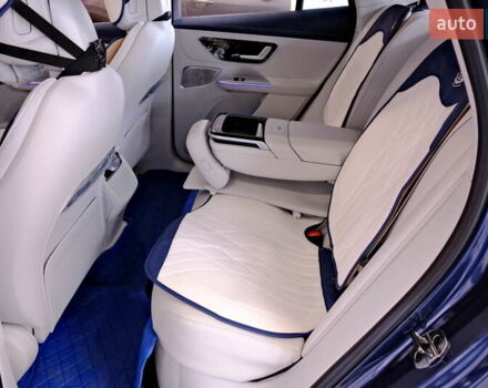Синий Мерседес EQE SUV, объемом двигателя 0 л и пробегом 1 тыс. км за 62900 $, фото 37 на Automoto.ua