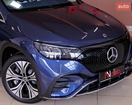Синий Мерседес EQE SUV, объемом двигателя 0 л и пробегом 1 тыс. км за 62900 $, фото 6 на Automoto.ua