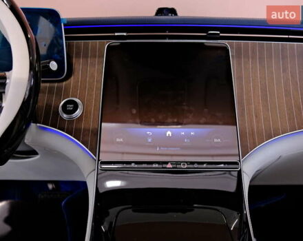 Синий Мерседес EQE SUV, объемом двигателя 0 л и пробегом 1 тыс. км за 62900 $, фото 18 на Automoto.ua