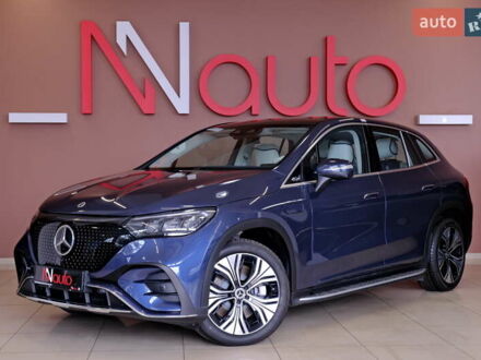 Синий Мерседес EQE SUV, объемом двигателя 0 л и пробегом 1 тыс. км за 62900 $, фото 1 на Automoto.ua