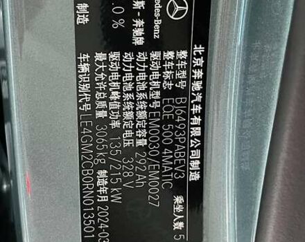 Зеленый Мерседес EQE SUV, объемом двигателя 0 л и пробегом 14 тыс. км за 58000 $, фото 32 на Automoto.ua