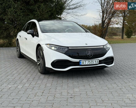 Белый Мерседес EQS, объемом двигателя 0 л и пробегом 72 тыс. км за 46700 $, фото 2 на Automoto.ua