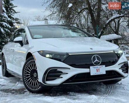 Білий Мерседес EQS, об'ємом двигуна 0 л та пробігом 25 тис. км за 48000 $, фото 2 на Automoto.ua