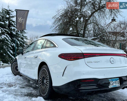 Белый Мерседес EQS, объемом двигателя 0 л и пробегом 25 тыс. км за 47500 $, фото 45 на Automoto.ua