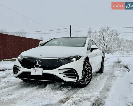 Белый Мерседес EQS, объемом двигателя 0 л и пробегом 25 тыс. км за 47850 $, фото 4 на Automoto.ua