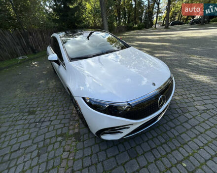 Белый Мерседес EQS, объемом двигателя 0 л и пробегом 42 тыс. км за 45450 $, фото 13 на Automoto.ua