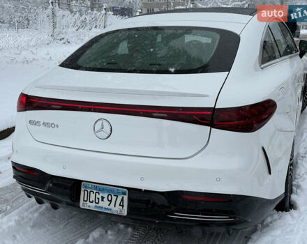 Белый Мерседес EQS, объемом двигателя 0 л и пробегом 25 тыс. км за 47850 $, фото 16 на Automoto.ua
