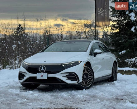 Белый Мерседес EQS, объемом двигателя 0 л и пробегом 25 тыс. км за 47500 $, фото 3 на Automoto.ua