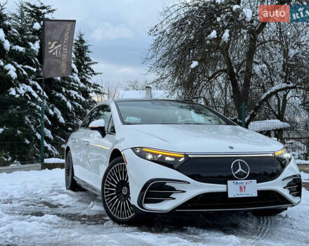 Білий Мерседес EQS, об'ємом двигуна 0 л та пробігом 25 тис. км за 48000 $, фото 1 на Automoto.ua