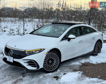 Білий Мерседес EQS, об'ємом двигуна 0 л та пробігом 25 тис. км за 48000 $, фото 28 на Automoto.ua