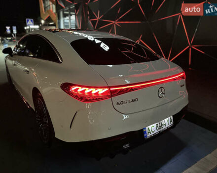 Білий Мерседес EQS, об'ємом двигуна 0 л та пробігом 56 тис. км за 56000 $, фото 9 на Automoto.ua