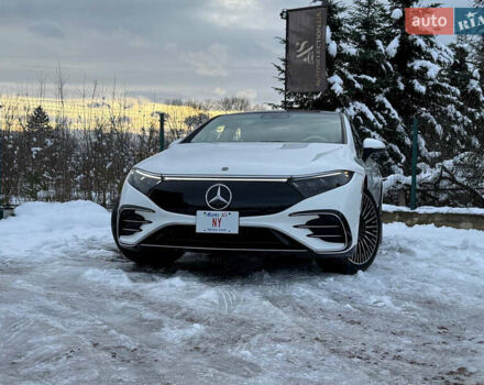 Білий Мерседес EQS, об'ємом двигуна 0 л та пробігом 25 тис. км за 48000 $, фото 10 на Automoto.ua