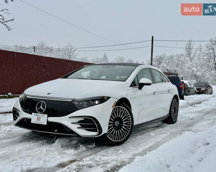 Белый Мерседес EQS, объемом двигателя 0 л и пробегом 25 тыс. км за 47850 $, фото 5 на Automoto.ua