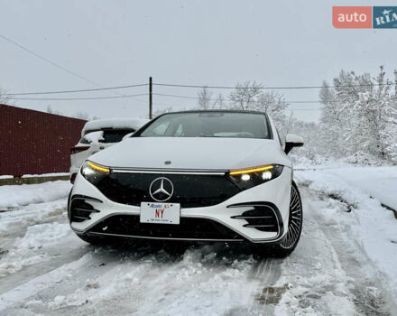 Белый Мерседес EQS, объемом двигателя 0 л и пробегом 25 тыс. км за 47850 $, фото 3 на Automoto.ua