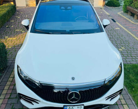 Белый Мерседес EQS, объемом двигателя 0 л и пробегом 26 тыс. км за 57000 $, фото 21 на Automoto.ua