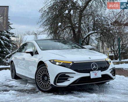 Белый Мерседес EQS, объемом двигателя 0 л и пробегом 25 тыс. км за 47500 $, фото 5 на Automoto.ua