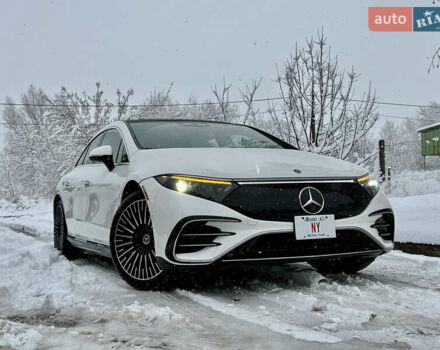 Белый Мерседес EQS, объемом двигателя 0 л и пробегом 25 тыс. км за 47850 $, фото 6 на Automoto.ua