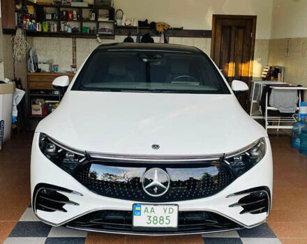 Белый Мерседес EQS, объемом двигателя 0 л и пробегом 26 тыс. км за 57000 $, фото 2 на Automoto.ua