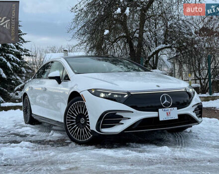 Белый Мерседес EQS, объемом двигателя 0 л и пробегом 25 тыс. км за 47500 $, фото 11 на Automoto.ua
