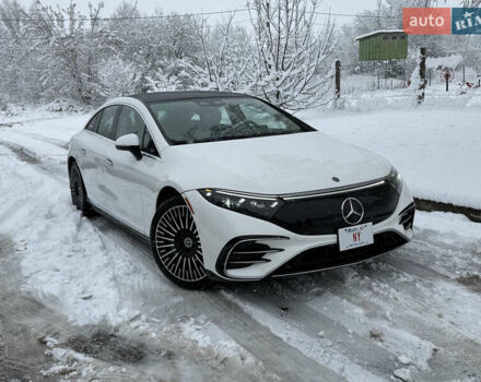 Белый Мерседес EQS, объемом двигателя 0 л и пробегом 25 тыс. км за 47850 $, фото 10 на Automoto.ua