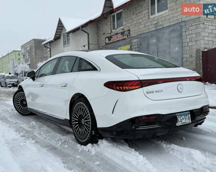 Белый Мерседес EQS, объемом двигателя 0 л и пробегом 25 тыс. км за 47850 $, фото 18 на Automoto.ua