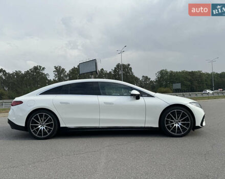 Белый Мерседес EQS, объемом двигателя 0 л и пробегом 49 тыс. км за 63900 $, фото 5 на Automoto.ua