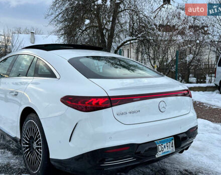 Білий Мерседес EQS, об'ємом двигуна 0 л та пробігом 25 тис. км за 48000 $, фото 45 на Automoto.ua