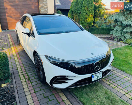 Белый Мерседес EQS, объемом двигателя 0 л и пробегом 26 тыс. км за 57000 $, фото 16 на Automoto.ua