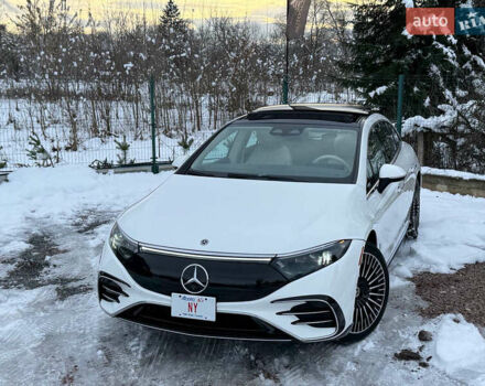 Білий Мерседес EQS, об'ємом двигуна 0 л та пробігом 25 тис. км за 48000 $, фото 26 на Automoto.ua