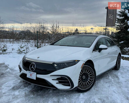 Білий Мерседес EQS, об'ємом двигуна 0 л та пробігом 25 тис. км за 48000 $, фото 4 на Automoto.ua
