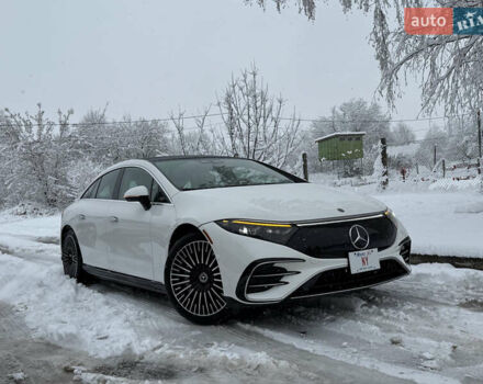 Белый Мерседес EQS, объемом двигателя 0 л и пробегом 25 тыс. км за 47850 $, фото 21 на Automoto.ua