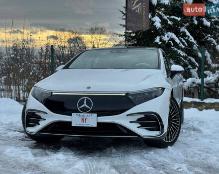 Білий Мерседес EQS, об'ємом двигуна 0 л та пробігом 25 тис. км за 48000 $, фото 13 на Automoto.ua