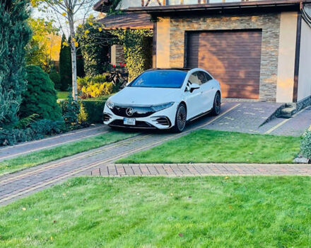 Белый Мерседес EQS, объемом двигателя 0 л и пробегом 26 тыс. км за 57000 $, фото 28 на Automoto.ua