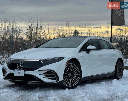 Білий Мерседес EQS, об'ємом двигуна 0 л та пробігом 25 тис. км за 48000 $, фото 11 на Automoto.ua