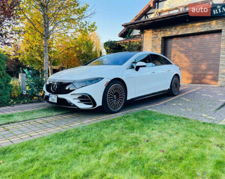 Белый Мерседес EQS, объемом двигателя 0 л и пробегом 26 тыс. км за 57000 $, фото 25 на Automoto.ua