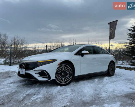 Білий Мерседес EQS, об'ємом двигуна 0 л та пробігом 25 тис. км за 48000 $, фото 8 на Automoto.ua