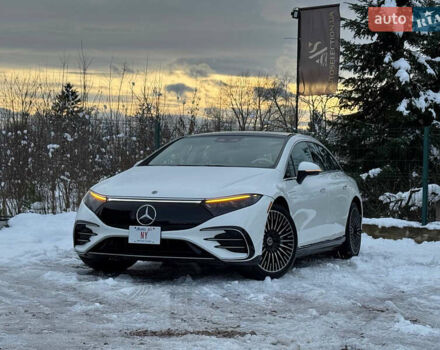 Білий Мерседес EQS, об'ємом двигуна 0 л та пробігом 25 тис. км за 48000 $, фото 3 на Automoto.ua