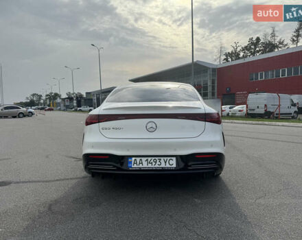 Белый Мерседес EQS, объемом двигателя 0 л и пробегом 49 тыс. км за 63900 $, фото 6 на Automoto.ua