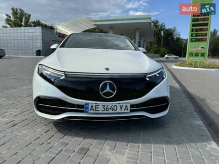 Мерседес EQS 2022 в Днепре (Днепропетровске) на Automoto.ua Белый Мерседес EQS, объемом двигателя 0 л и пробегом 55 тыс. км за 48000 $, фото 1 на Automoto.ua