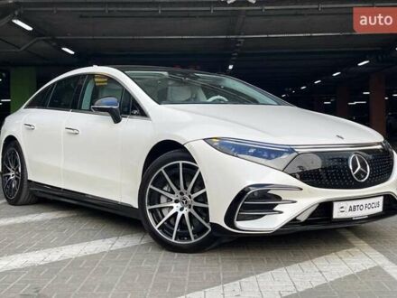 Мерседес EQS 2022 у Києві на Automoto.ua Білий Мерседес EQS, об'ємом двигуна 0 л та пробігом 25 тис. км за 53990 $, фото 1 на Automoto.ua