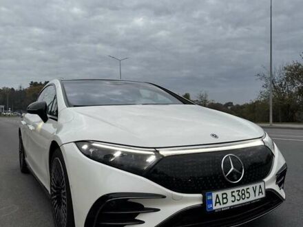 Мерседес EQS 2022 в Виннице на Automoto.ua Белый Мерседес EQS, объемом двигателя 0 л и пробегом 13 тыс. км за 110666 $, фото 1 на Automoto.ua