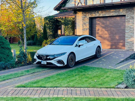 Белый Мерседес EQS, объемом двигателя 0 л и пробегом 26 тыс. км за 57000 $, фото 1 на Automoto.ua